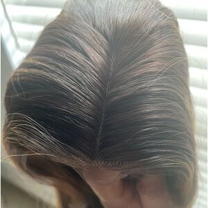 4/27 20 Inch Lace Front Wigs Human Hair 13x4 Ombre Honey Blonde Straight Wig